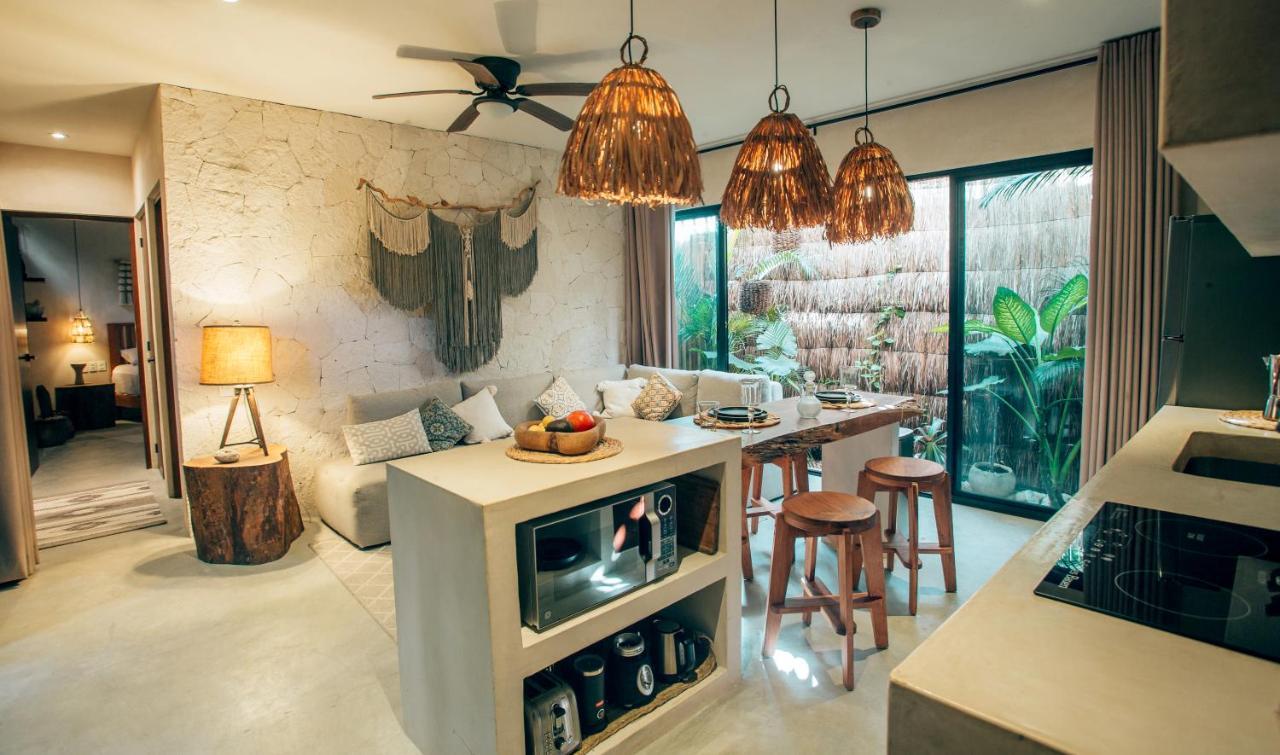 Vida Boho Apart 3 With Special Fee To Access Hotel Bardo Тулум Экстерьер фото